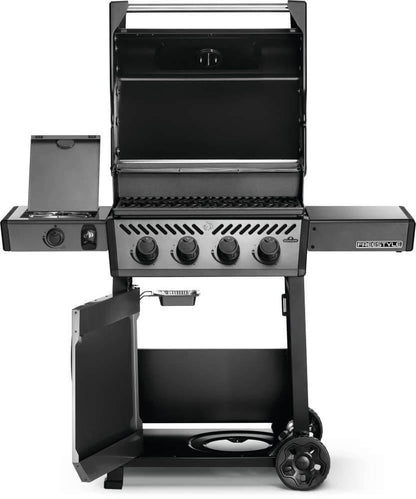 Napoleon Bbq F425DSBPGTECP Freestyle 425 SB with Range Side Burner , Propane, Graphite Grey