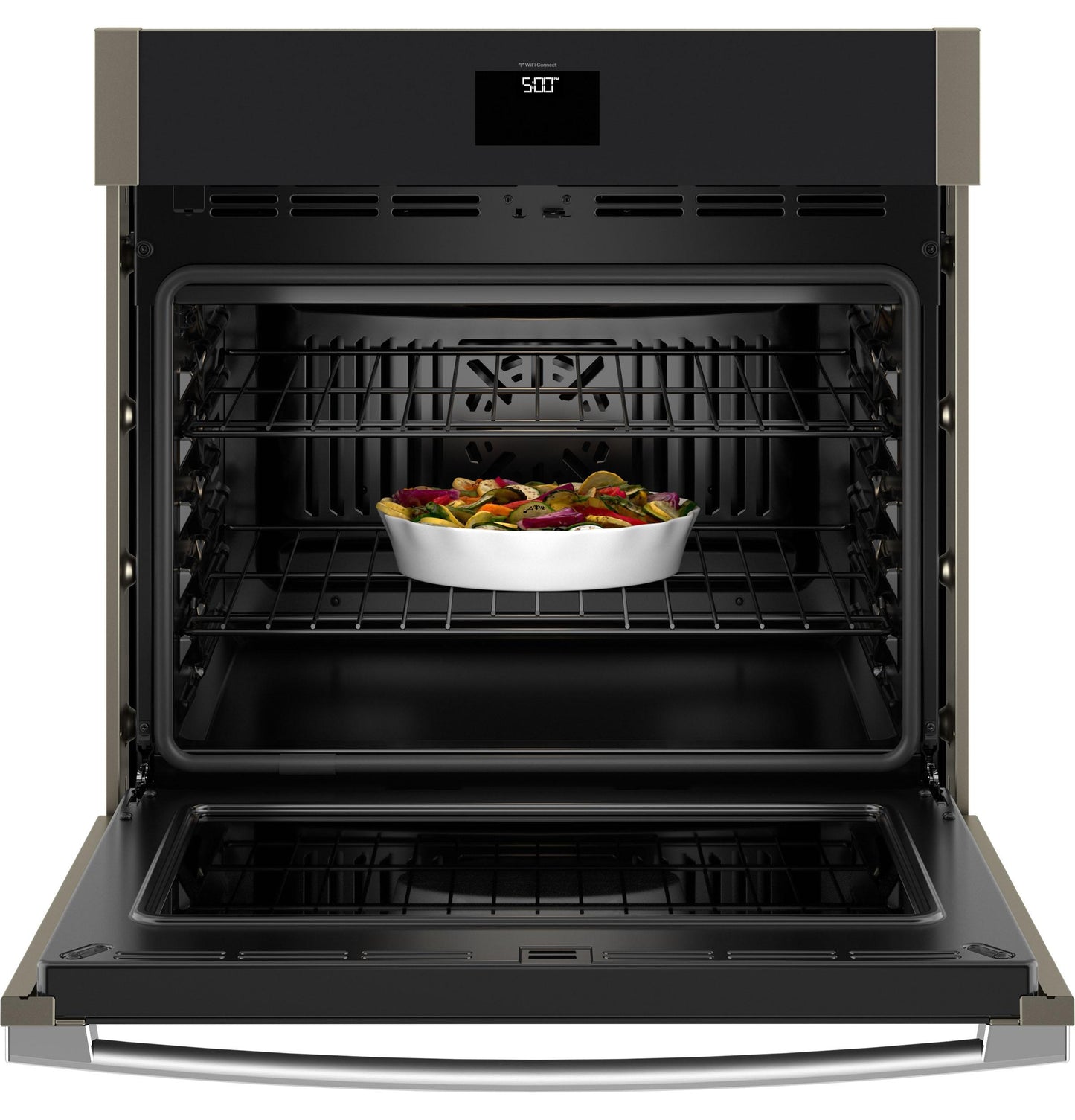 JTS5000EVES GE® 30" Smart Built-In Self-Clean Convection Single Wall Oven with No Preheat Air Fry