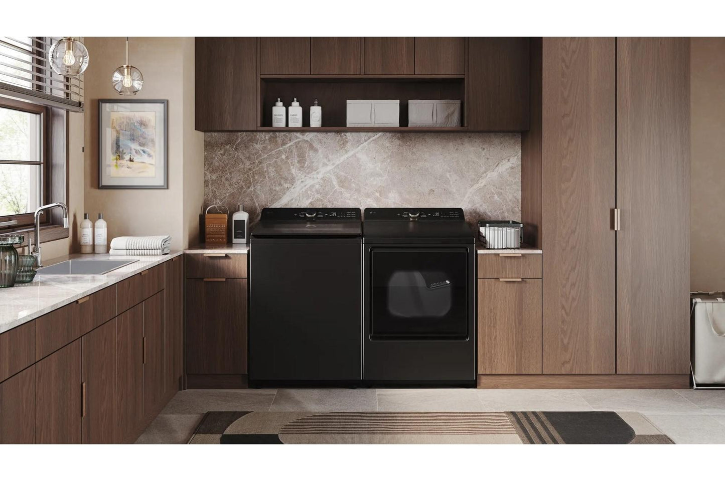 Lg DLG8481LE 7.3 cu. ft. Ultra Large Capacity Rear Control Gas Dryer with LG EasyLoad™ Door and AI Sensing