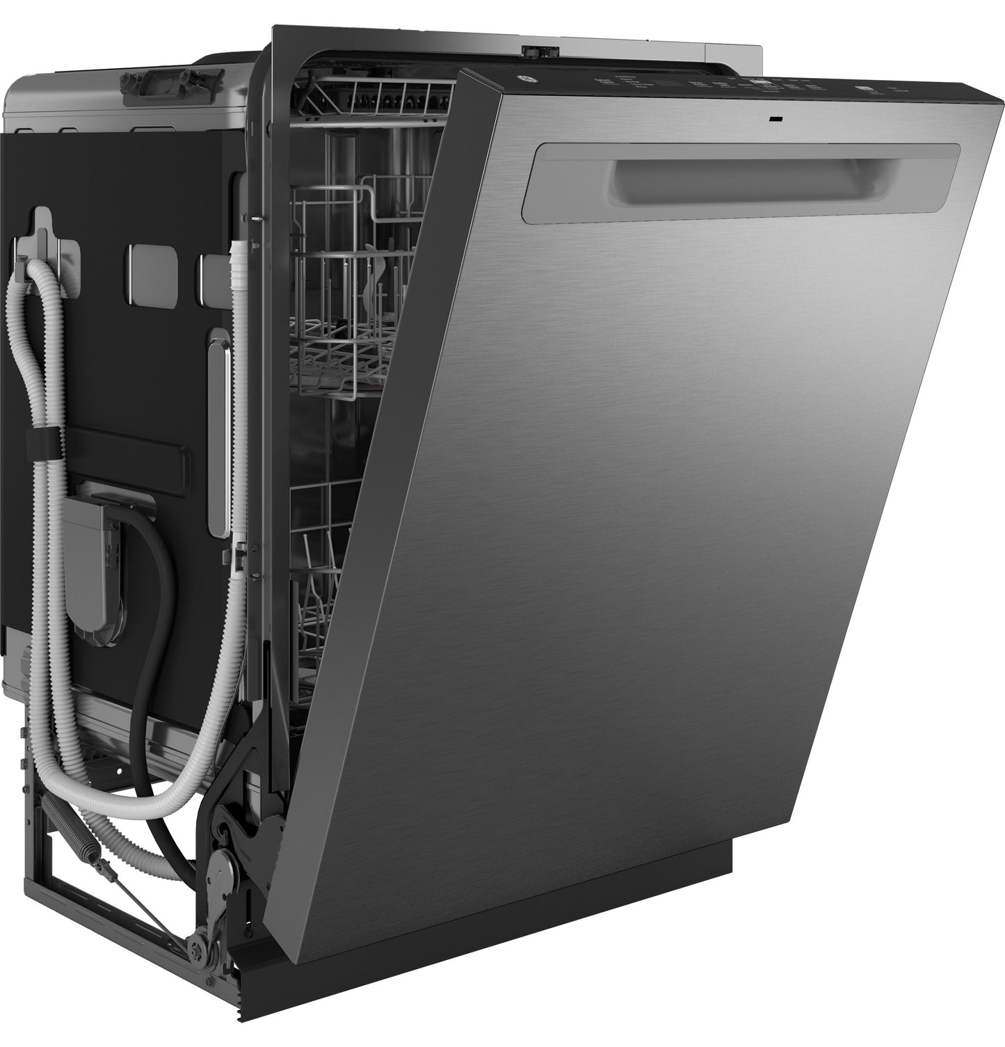 GDP670SYVFS GE® ENERGY STAR® Fingerprint Resistant Top Control with Stainless Steel Interior Dishwasher with Sanitize Cycle