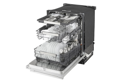 Lg LDNTH753S Smart FlushFit™ Top Control Dishwasher with 1-Hour Wash & Dry, QuadWash® Pro, TrueSteam® and Dynamic Heat Dry™ w/AutoVent Dry™
