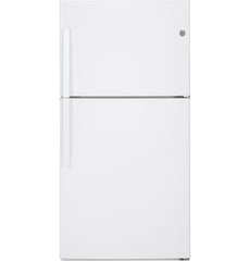 GTE21GTHWW GE® ENERGY STAR® 21.1 Cu. Ft. Top-Freezer Refrigerator