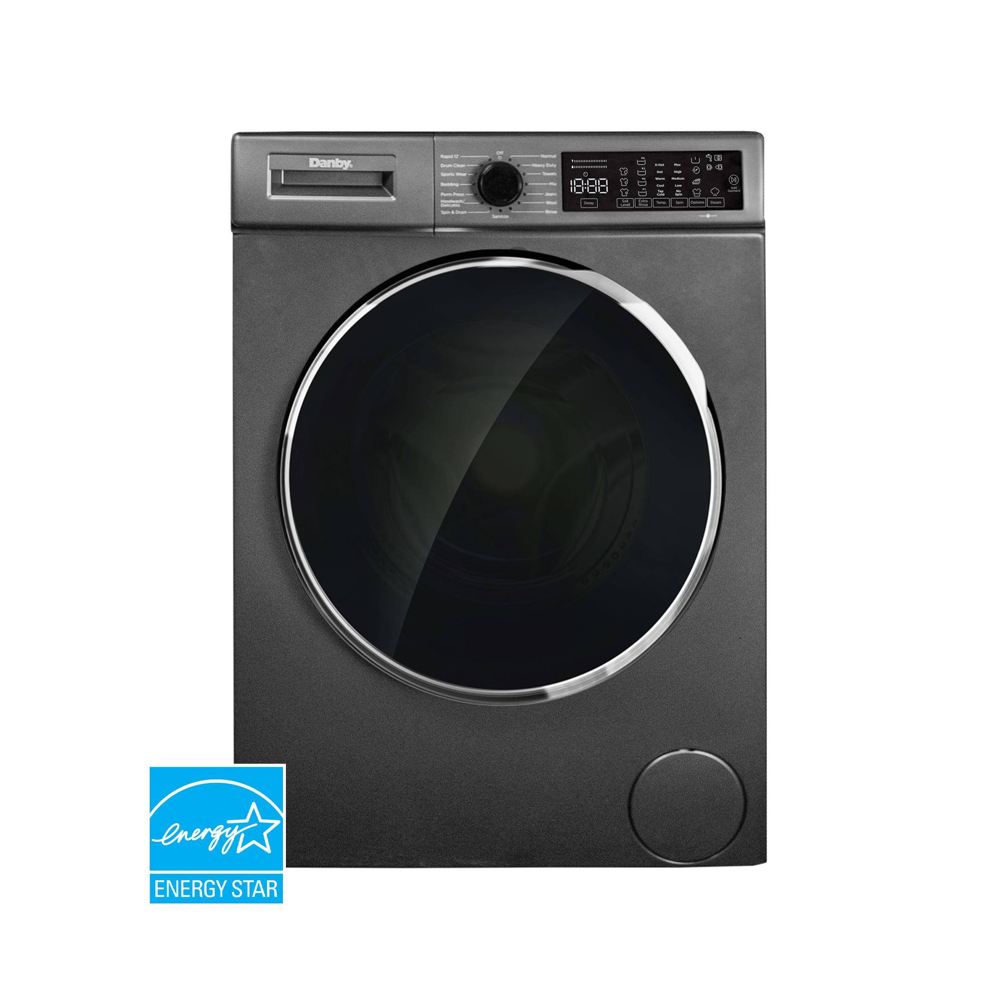 DWM022D1DSDB Danby 2.2 cu. ft. 24" Front Load Washing Machine