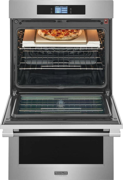 Frigidaire PCWD3085AF 30" Double Wall Oven with Stone-Baked Pizza Mode