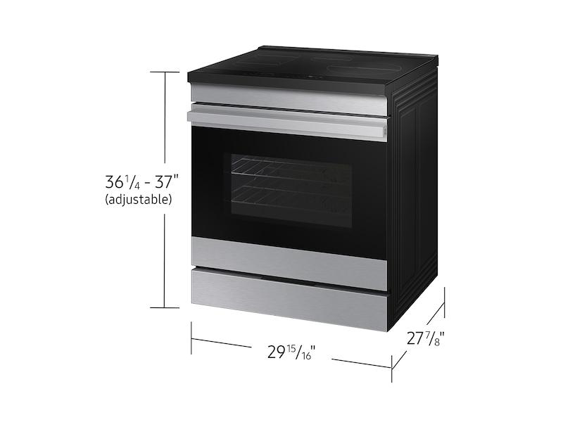 Samsung Bespoke 6.3 cu. ft. Smart Slide-In Induction Range with Ambient Edge Lighting™