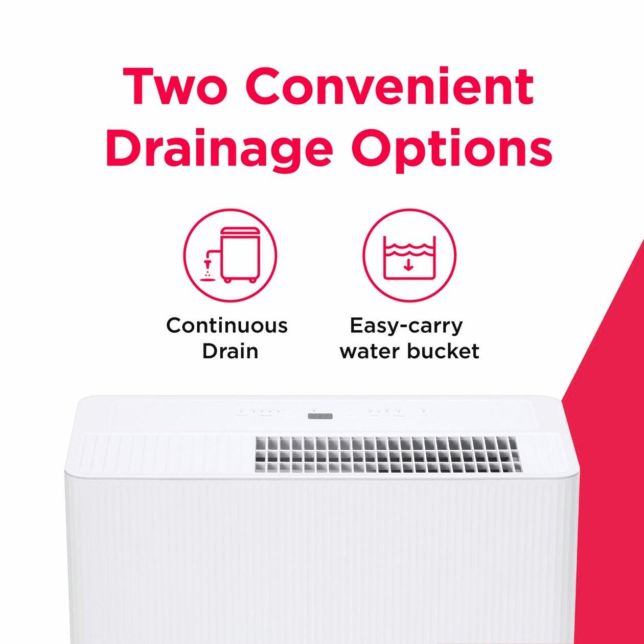 Frigidaire FHDD5033W1 50 Pint Dehumidifier