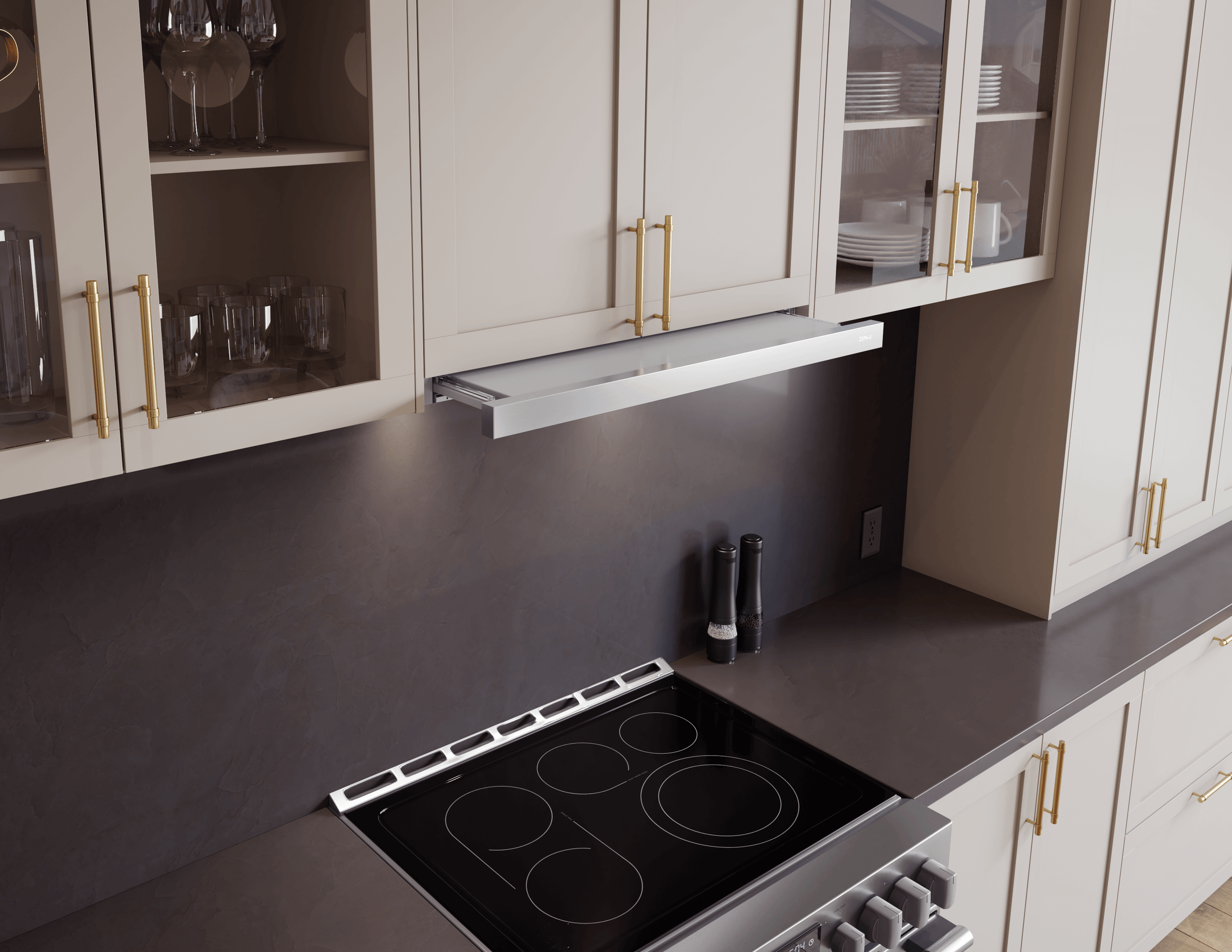 Zephyr ZVAM90AS290 Valina Under Cabinet, 90cm, Stainless Steel