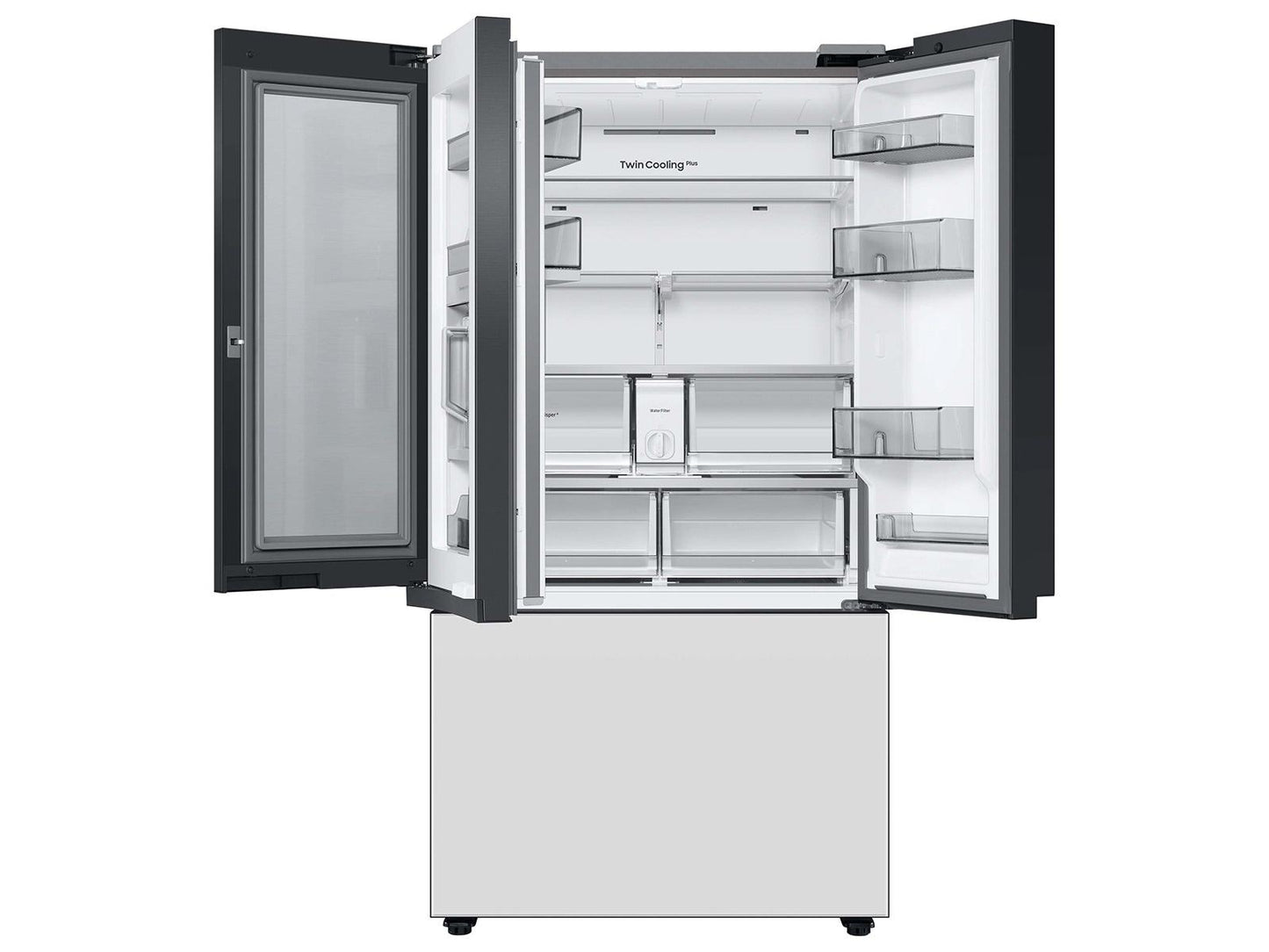 Samsung RF30BB660012 Bespoke AI 3-Door French Door Beverage Center™  Dual Ice Maker  30 cu.ft.
