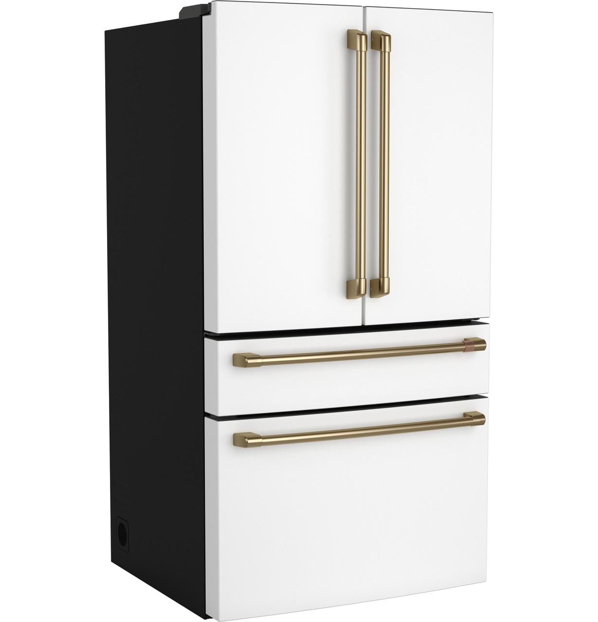 Cafe CGE29DP4TW2 CAF(EBACK)™ ENERGY STAR® 28.7 Cu. Ft. Smart 4-Door French-Door Refrigerator With Dual-Dispense AutoFill Pitcher