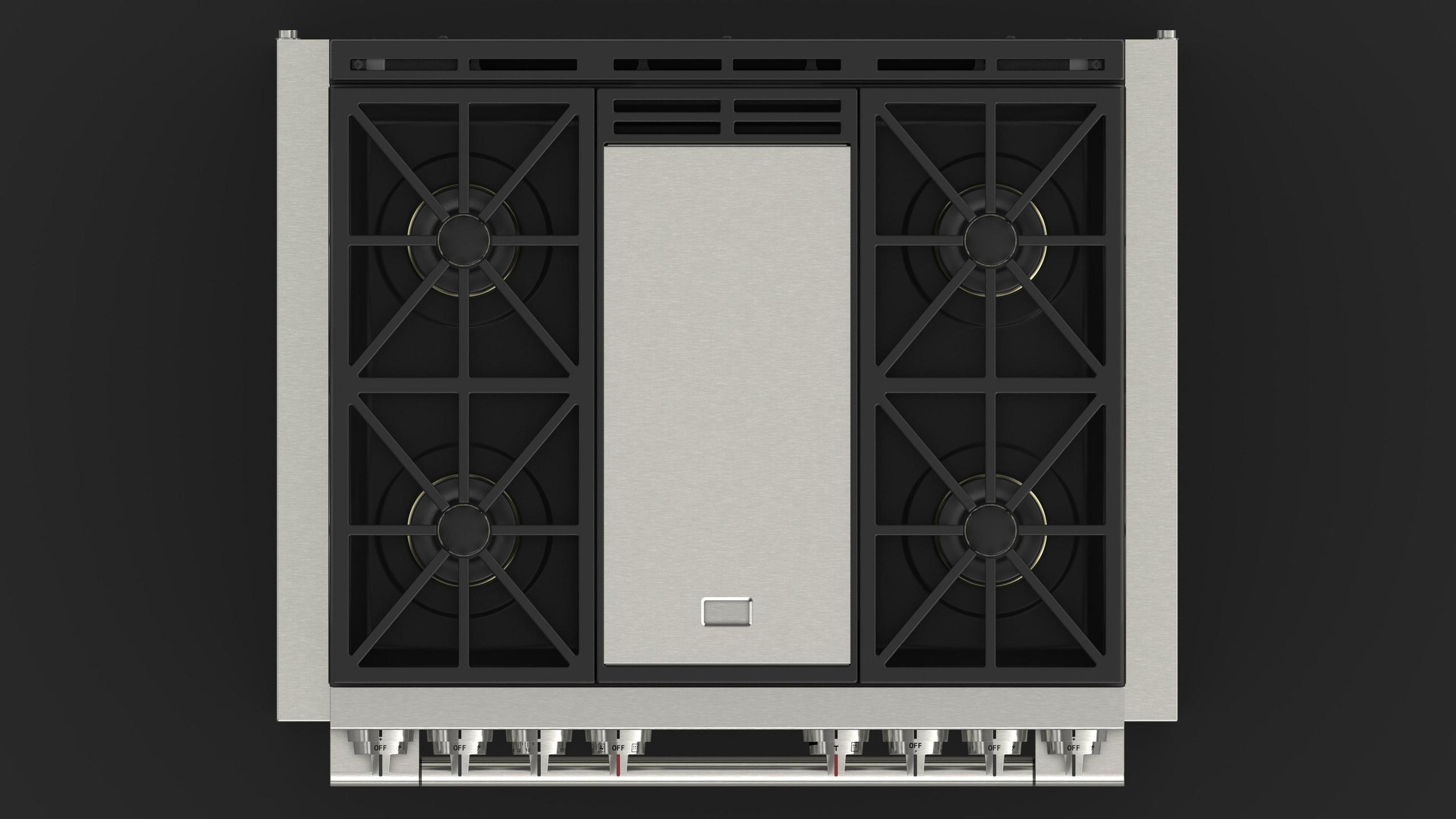 36 DUAL FUEL PRO RANGE WITH GRIDDLE