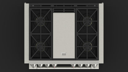 36 DUAL FUEL PRO RANGE WITH GRIDDLE