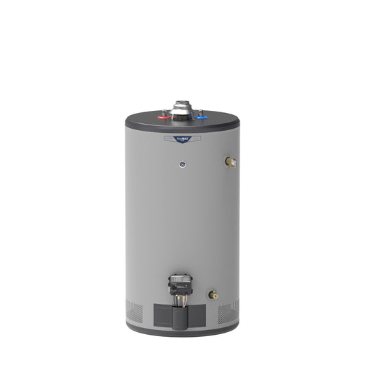 GG50S12BXR GE RealMAX Platinum 50-Gallon Short Natural Gas Atmospheric Water Heater