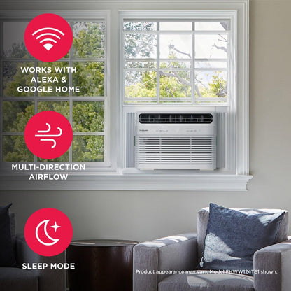 Frigidaire FHWW084TE1 8,000 BTU Window Room Air Conditioner with Wi-Fi