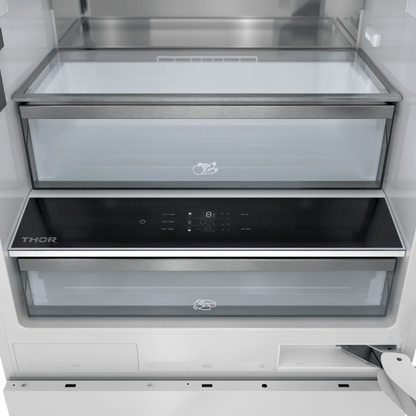 XRF3016BBP Thor Kitchen 30-inch Built-in Panel-ready Bottom Mount Refrigerator - Xrf3016bbp
