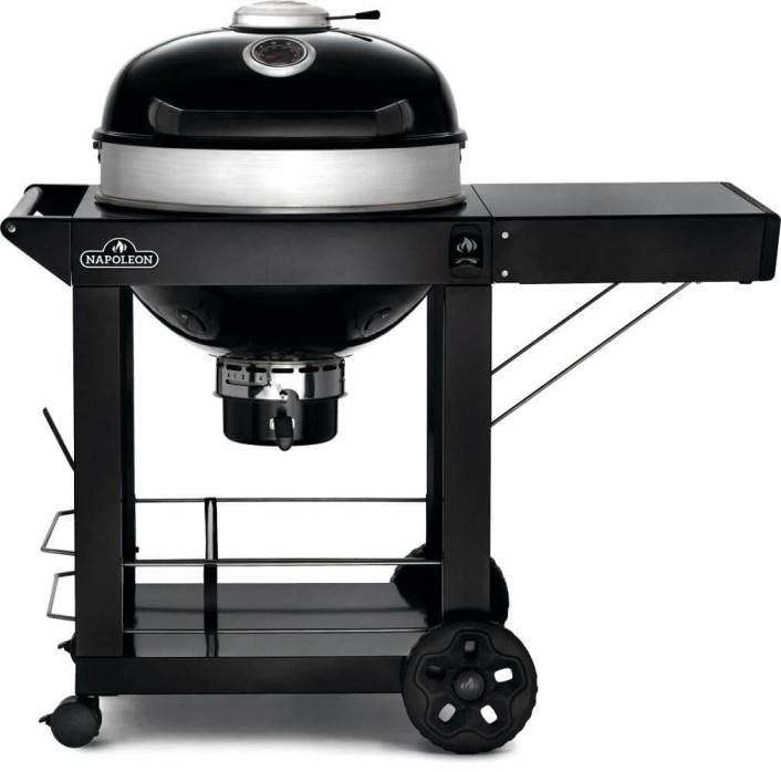 Napoleon Bbq Professional 22 Charcoal Cart 22-inch Kettle Grill with Cart , Charcoal, Black