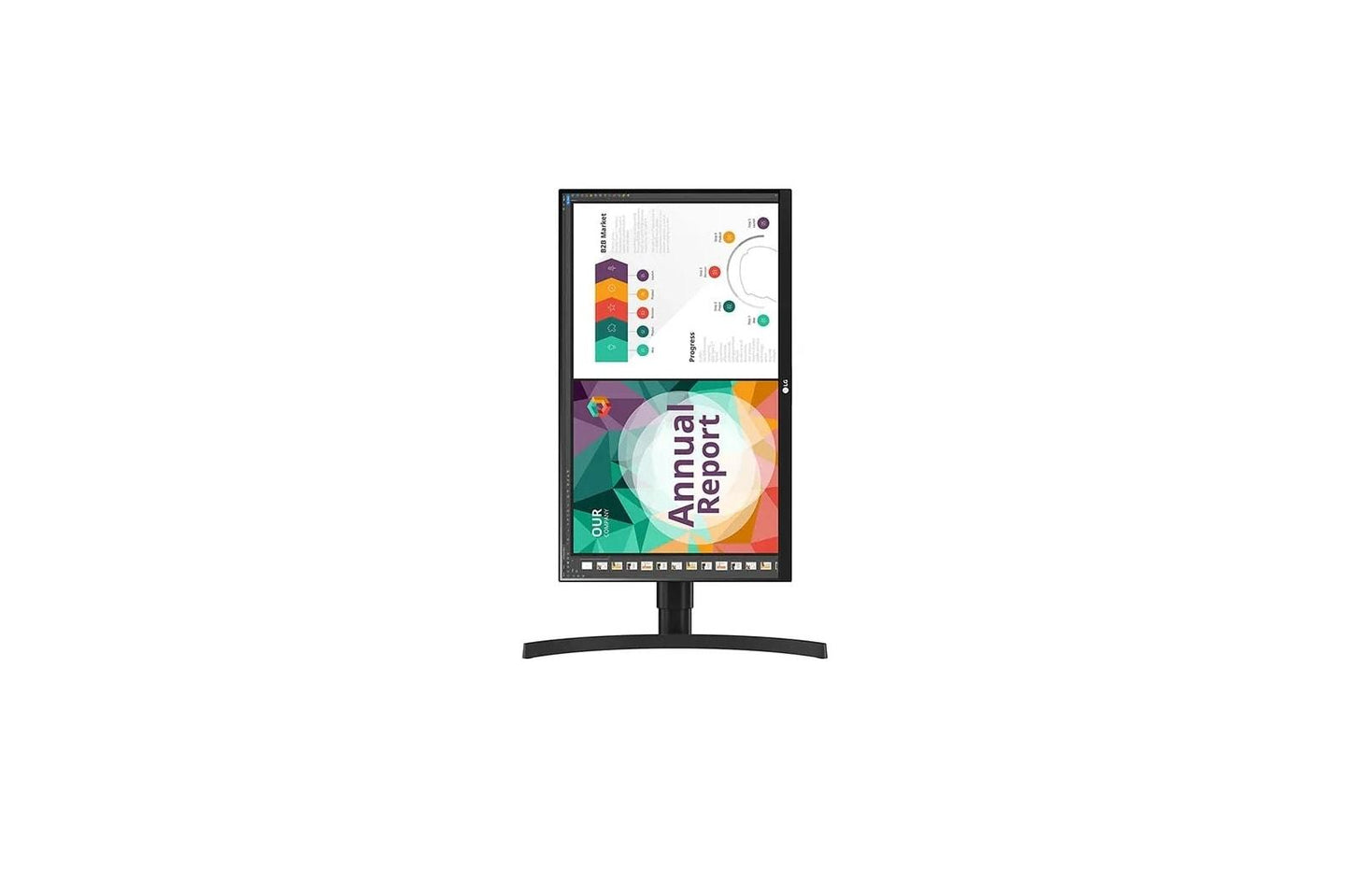 Lg 27BN85UNB 27" IPS UHD 4K Monitor with VESA DisplayHDR™ 400, built-in speakers & gaming features