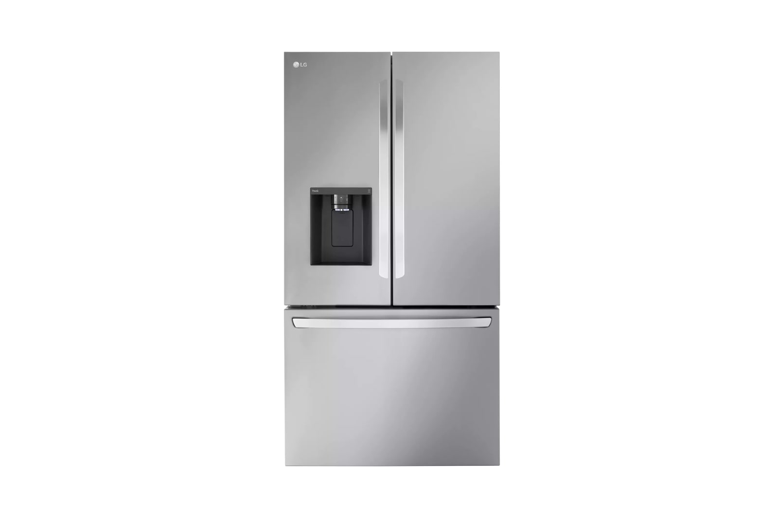 Lg 31 cu. ft. Smart Standard-Depth MAX™ French Door Refrigerator with Dual Ice