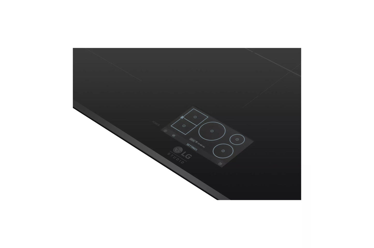 CBIS3618BE LG STUDIO 36 Inch Induction Cooktop with 5 Burners and Flexible Cooking Zone