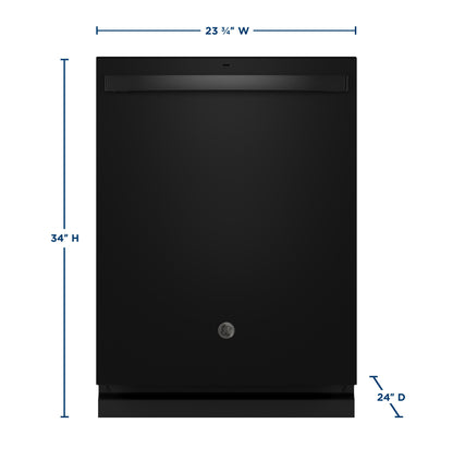GDT670SFVDS GE® ENERGY STAR® Top Control with Stainless Steel Interior Dishwasher with Sanitize Cycle