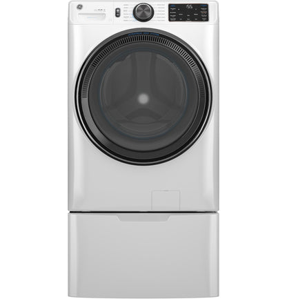 GFW655SSVWW GE® ENERGY STAR® 5.0 cu. ft. Capacity Smart Front Load Steam Washer with SmartDispense™ UltraFresh Vent System with OdorBlock™ and Steam
