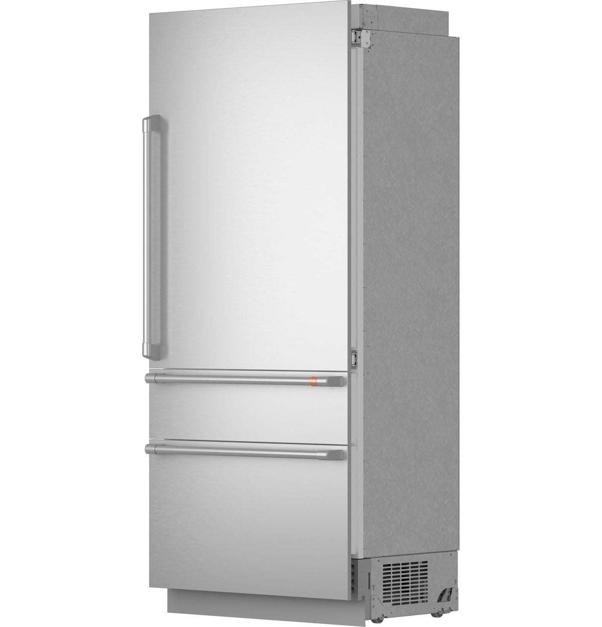 CIC36RK6ZII CAFE™ 36" Panel-Ready Integrated Bottom-Freezer Refrigerator - Right Swing