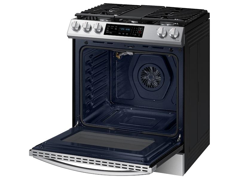 Samsung 6.0 cu. ft. Smart Slide-in Gas Range with Air Fry