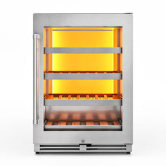 TWC24UL Thor Kitchen 24-inch Single Zone Wine Cooler, 45 Wine Bottle Capacity