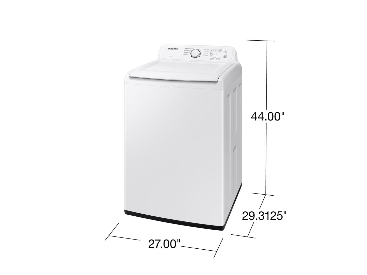 Samsung WA41A3000AW Top Load Washer Vibration Reduction  Extra High Water Level  4.1 cu.ft.
