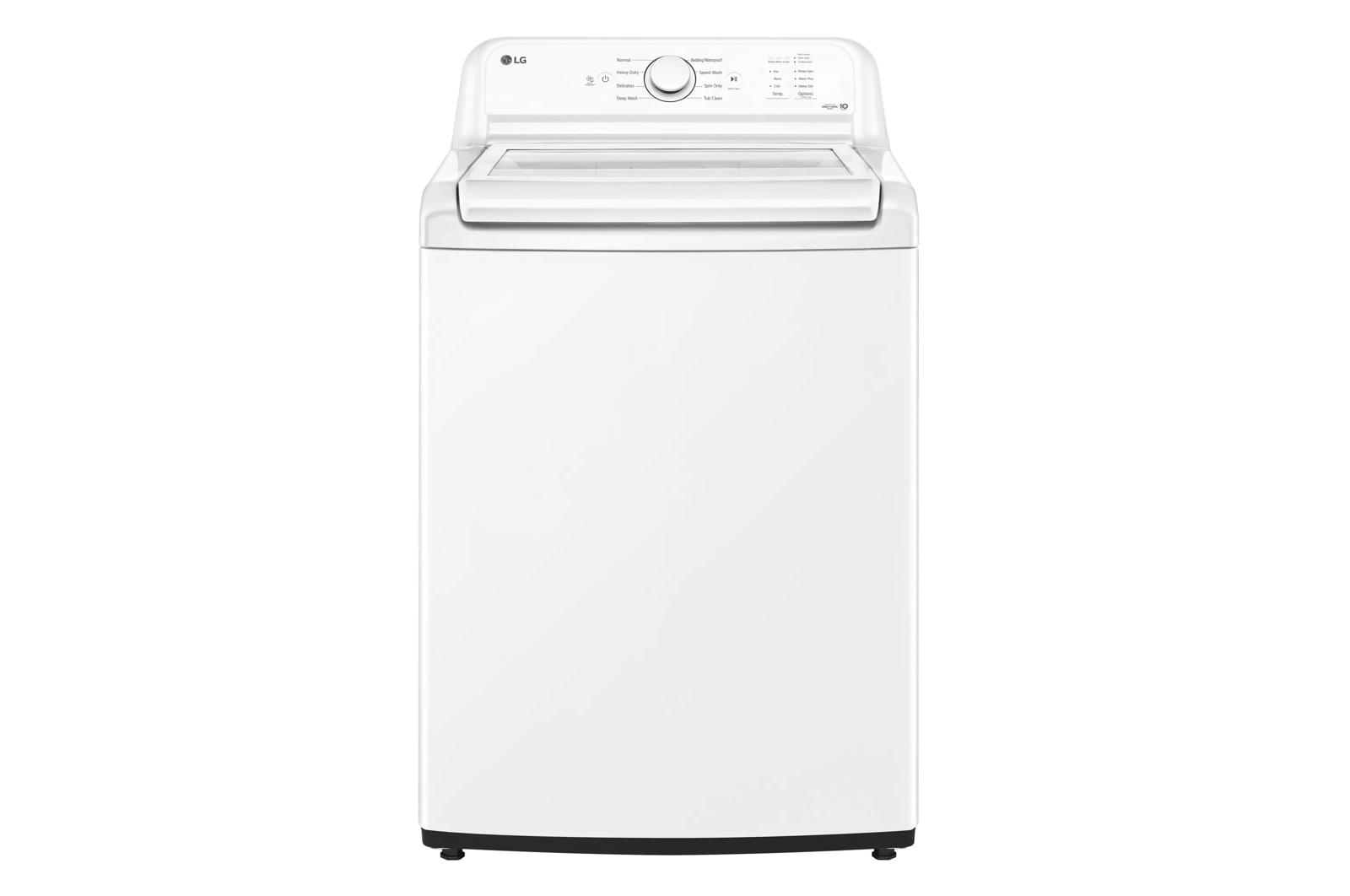 Lg WT6100CW 4.3 cu. ft. Ultra Large Capacity Top Load Washer with TurboDrum™ Technology