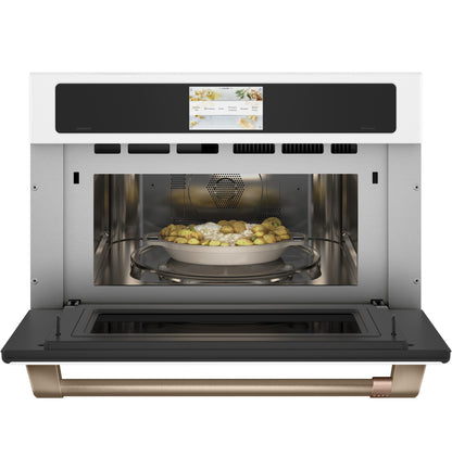 Cafe CSB923P4NW2 CAF(EBACK)™ 30" Smart Five in One Wall Oven with 240V Advantium® Technology