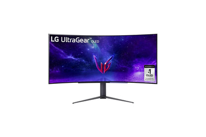 45GR95QEB LG UltraGear™ 45 Inch OLED Curved Gaming Monitor WQHD 1440P with 240Hz Refresh Rate 0.03ms Response Time - 45GR95QE-B