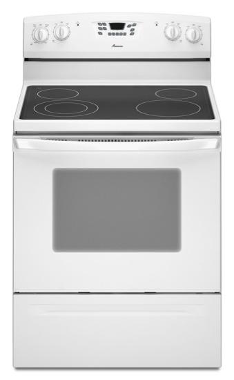 4.8 cu. ft. Self-Cleaning Electric Range(White)