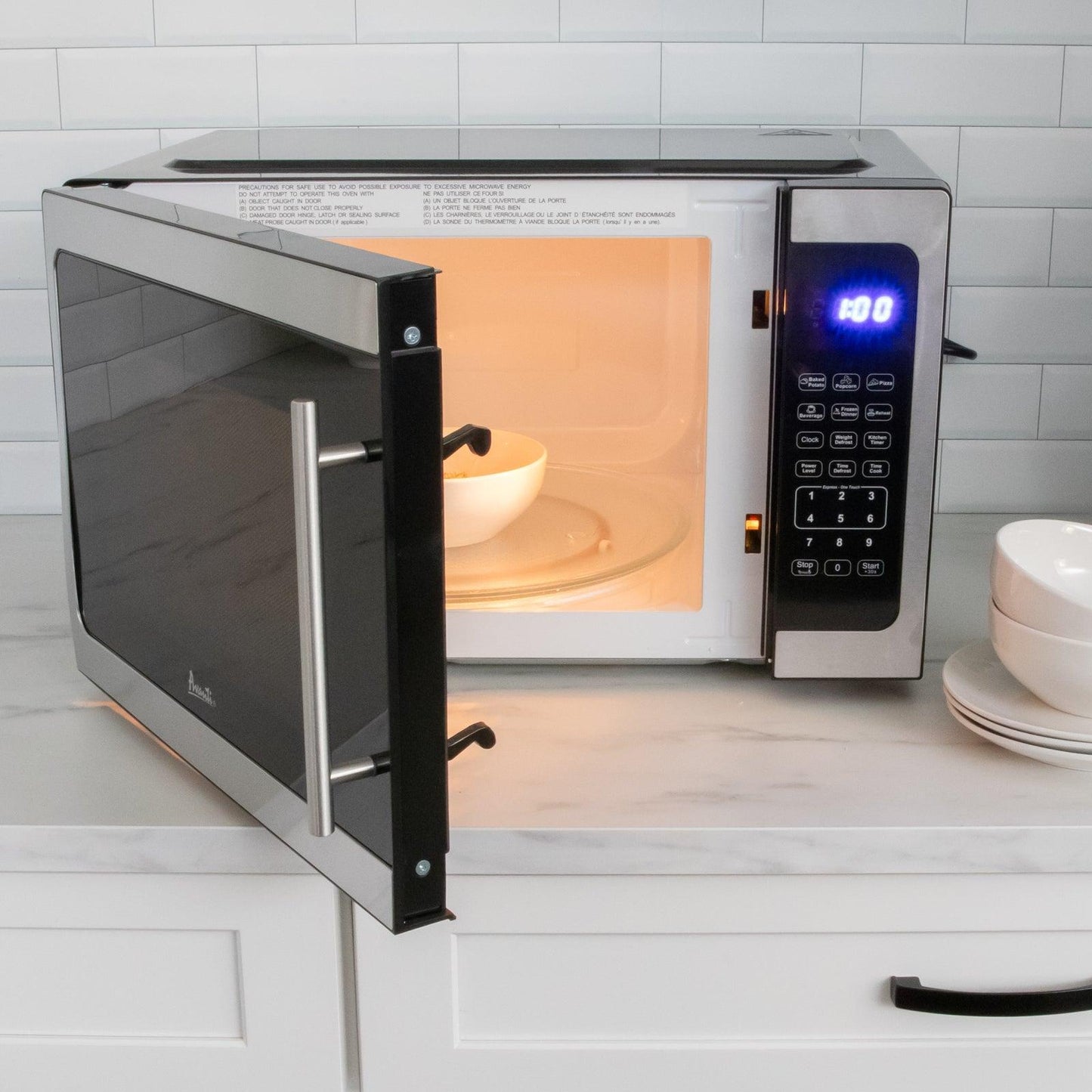 MT150V0W Avanti 1.5 cu. ft. Microwave Oven - White