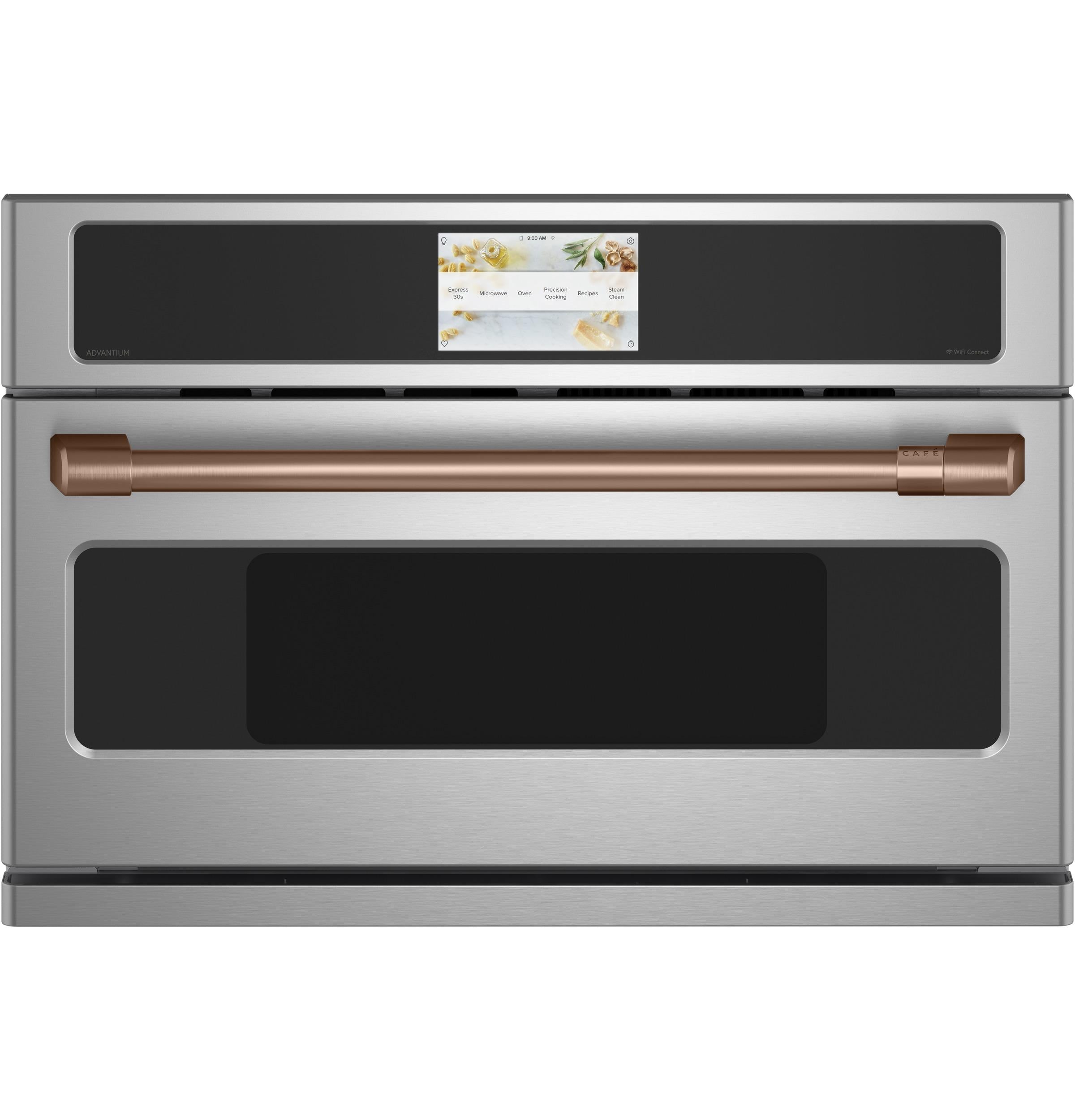 Cafe CSB923P2VS1 Caf(eback)™ 30" Smart Five in One Wall Oven with 240V Advantium® Technology