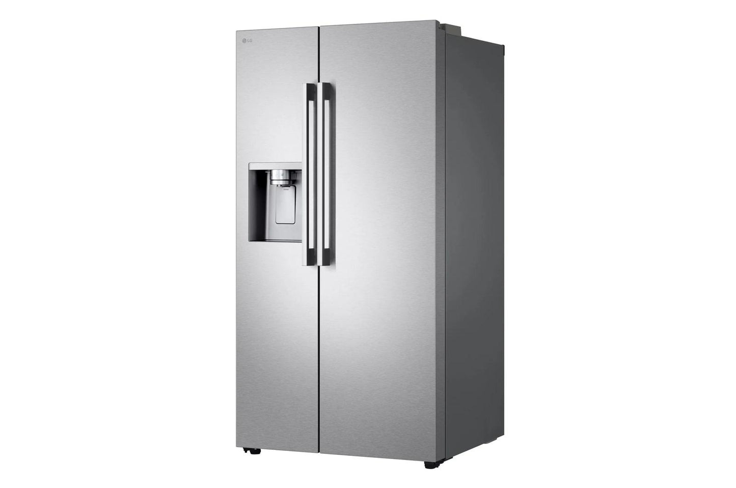 Lg LL27T3530S 27 cu. ft. Smart Side-by-Side Refrigerator with Smooth Touch Ice & Water Dispenser