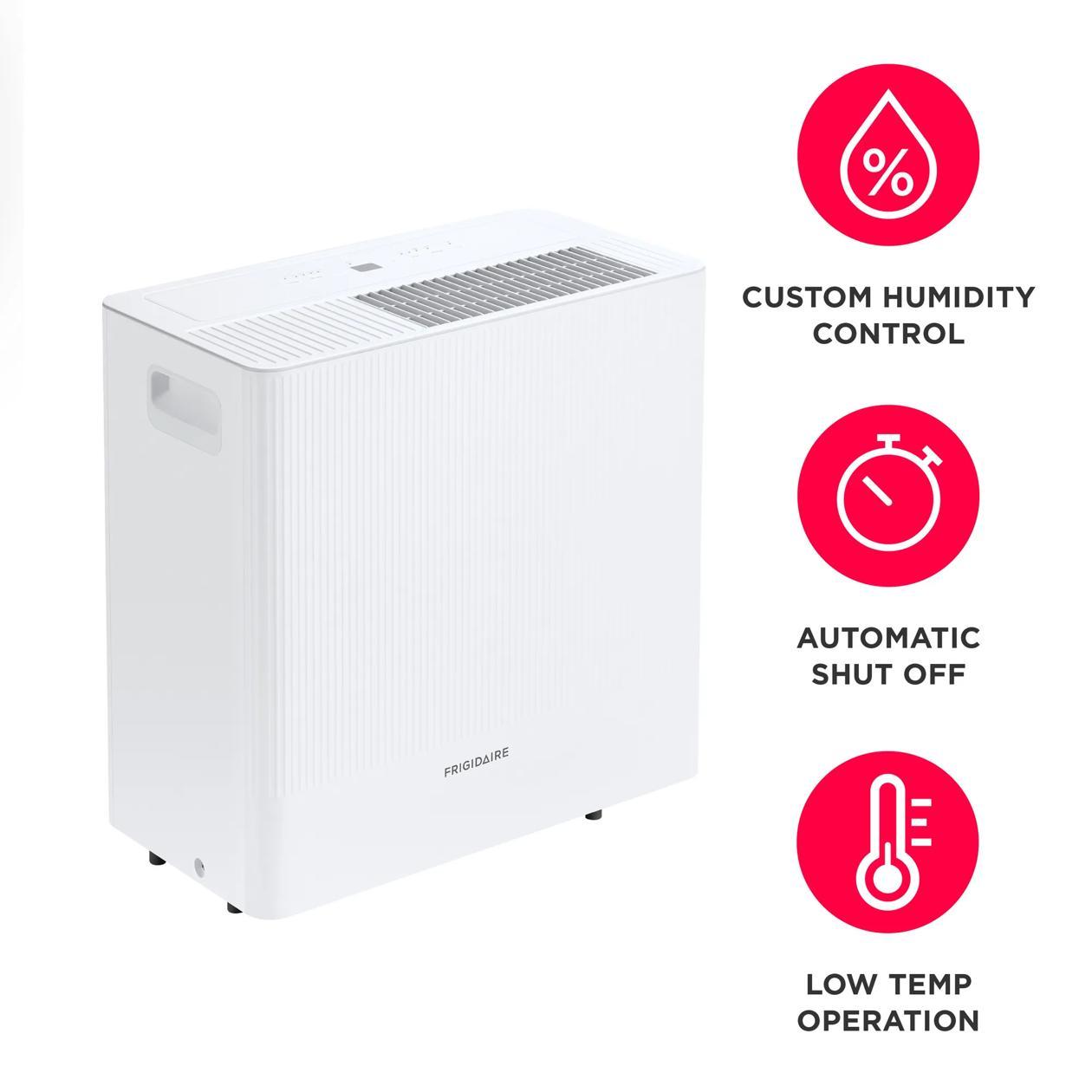 Frigidaire FHDP5033Y1 50 Pint Built-In Pump Dehumidifier with Wi-Fi