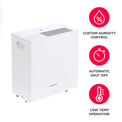 Frigidaire FHDP5033Y1 50 Pint Built-In Pump Dehumidifier with Wi-Fi