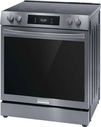Frigidaire GCFE3060BD 30" Front Control Electric Range with Total Convection