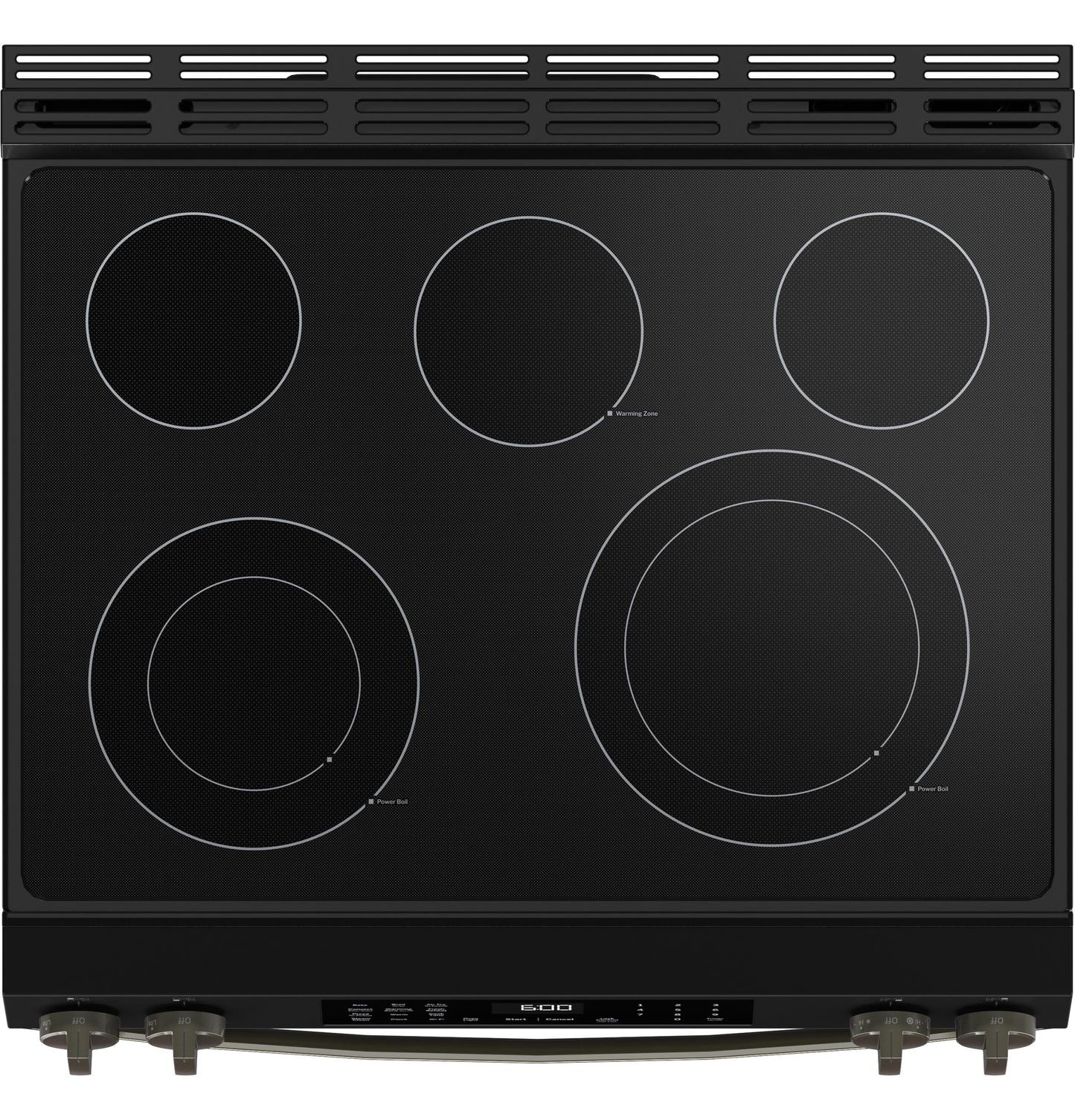 GRS600AVDS GE® ENERGY STAR® 30" Slide-In Electric Convection Range with No Preheat Air Fry and EasyWash™ Oven Tray