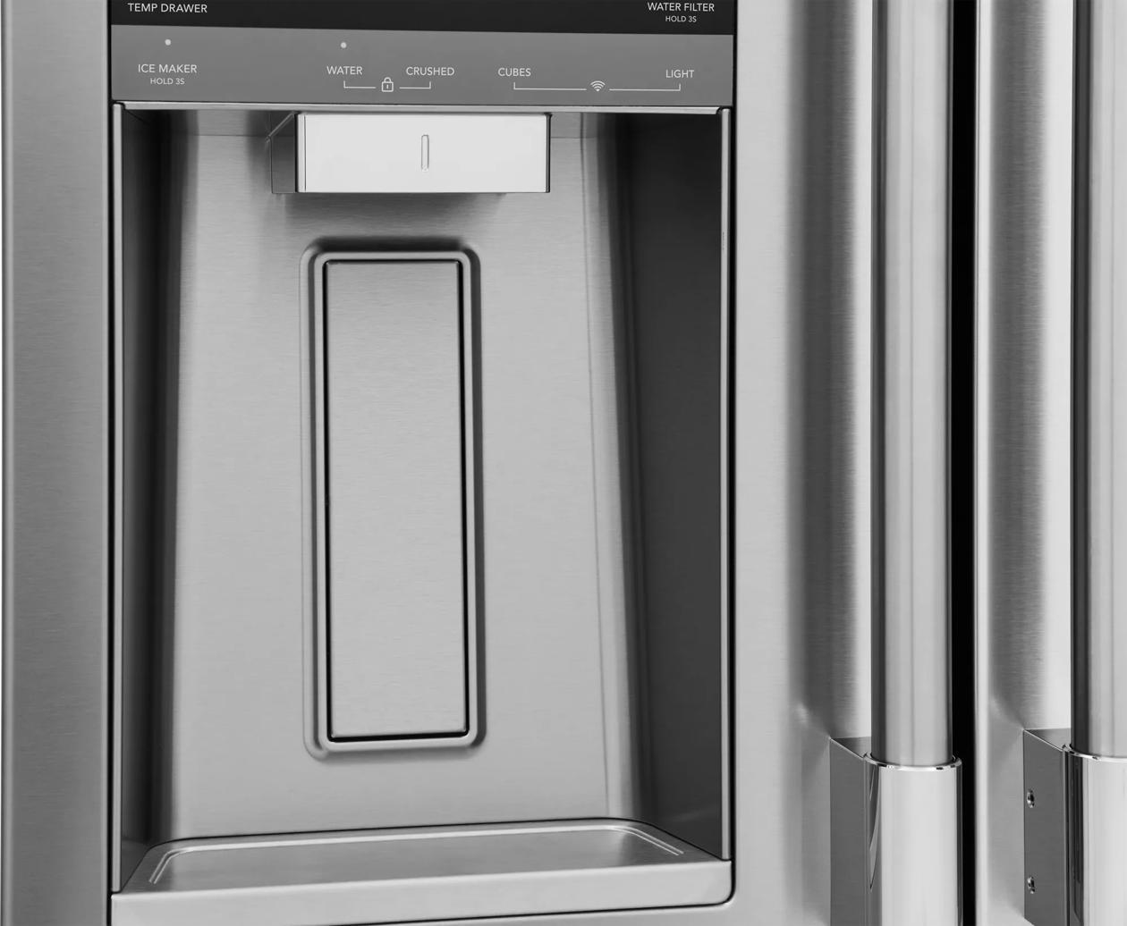 Frigidaire PRMS2790BF 26 Cu. Ft. Standard-Depth 4-Door French Door Refrigerator