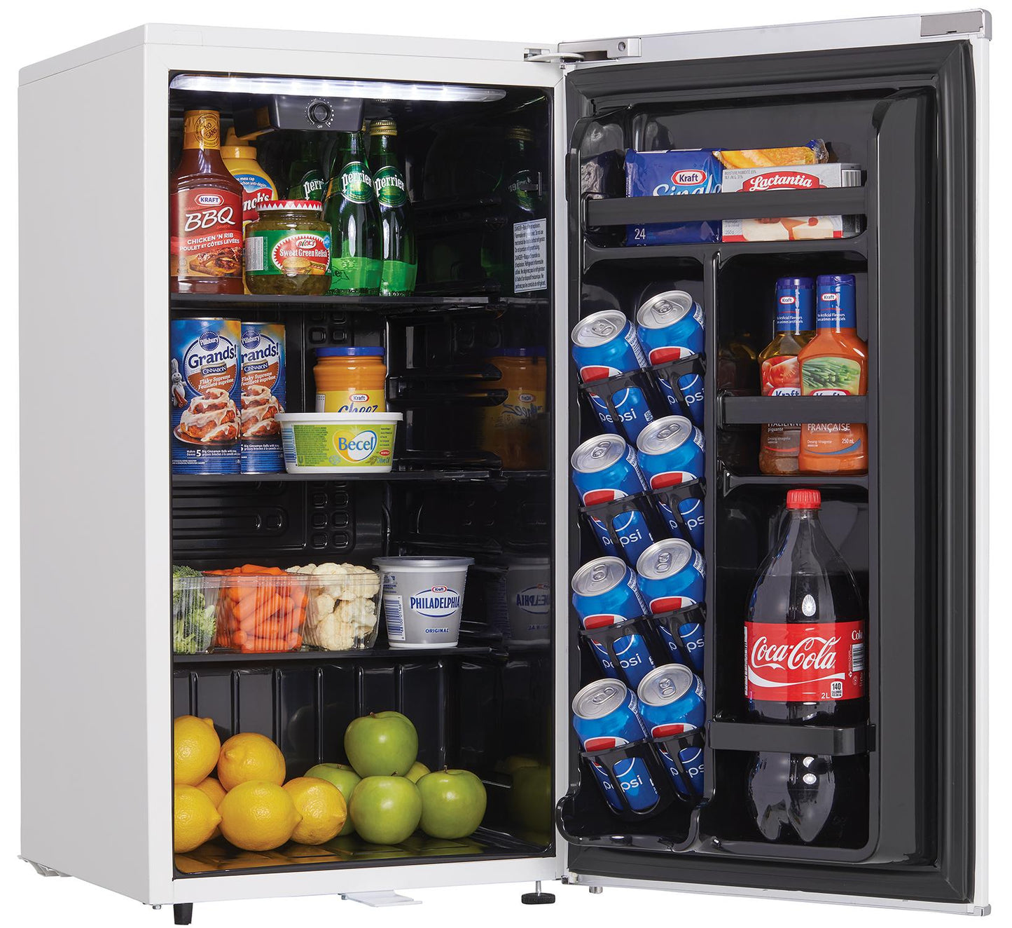 DAR033A6PDB Danby 3.3 cu. ft. Contemporary Classic Compact Fridge in Pearl White
