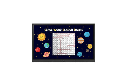 Lg 98TR3DKBMUSQ 98" Multi Touch CreateBoard® Smart Board with Android 13, Google Mobile Services, Wireless Connectivity & Built-in Speakers