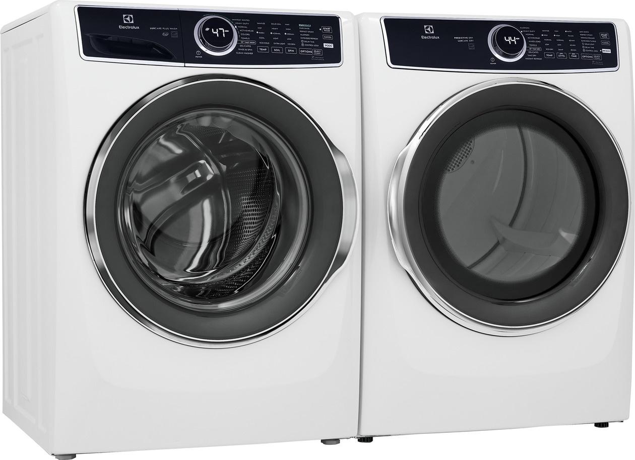 ELFE7537AW Electrolux Front Load Perfect Steam™ Electric Dryer with Predictive Dry™ and Instant Refresh - 8.0 Cu. Ft.