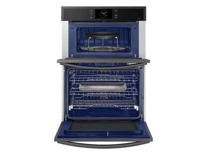Samsung NQ70CG600DMTAA 30" Microwave Combination Wall Oven with Steam Cook in Matte Black