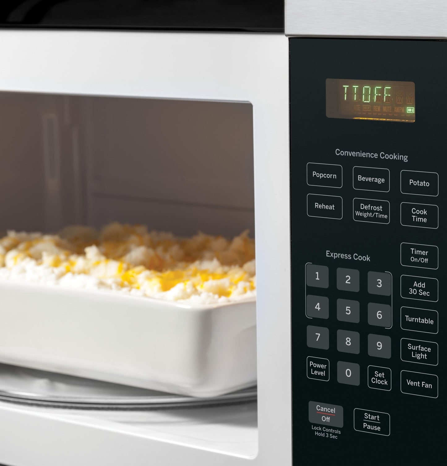 JVM3160RTSS GE® 1.6 Cu. Ft. Over-the-Range Microwave Oven