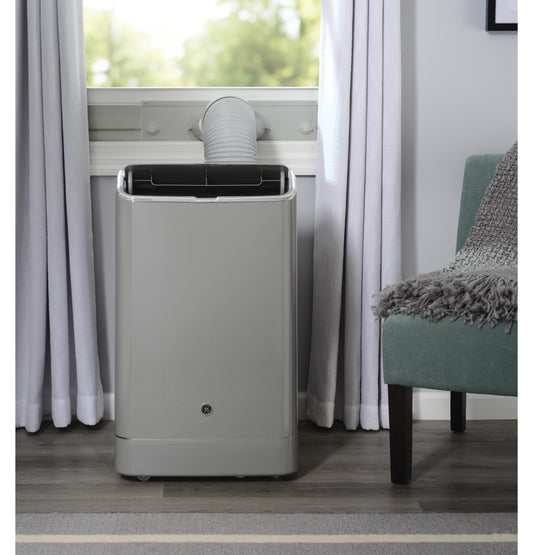 APCD10JASG GE® 10,500 BTU Portable Air Conditioner with Dehumidifier and Remote, Grey