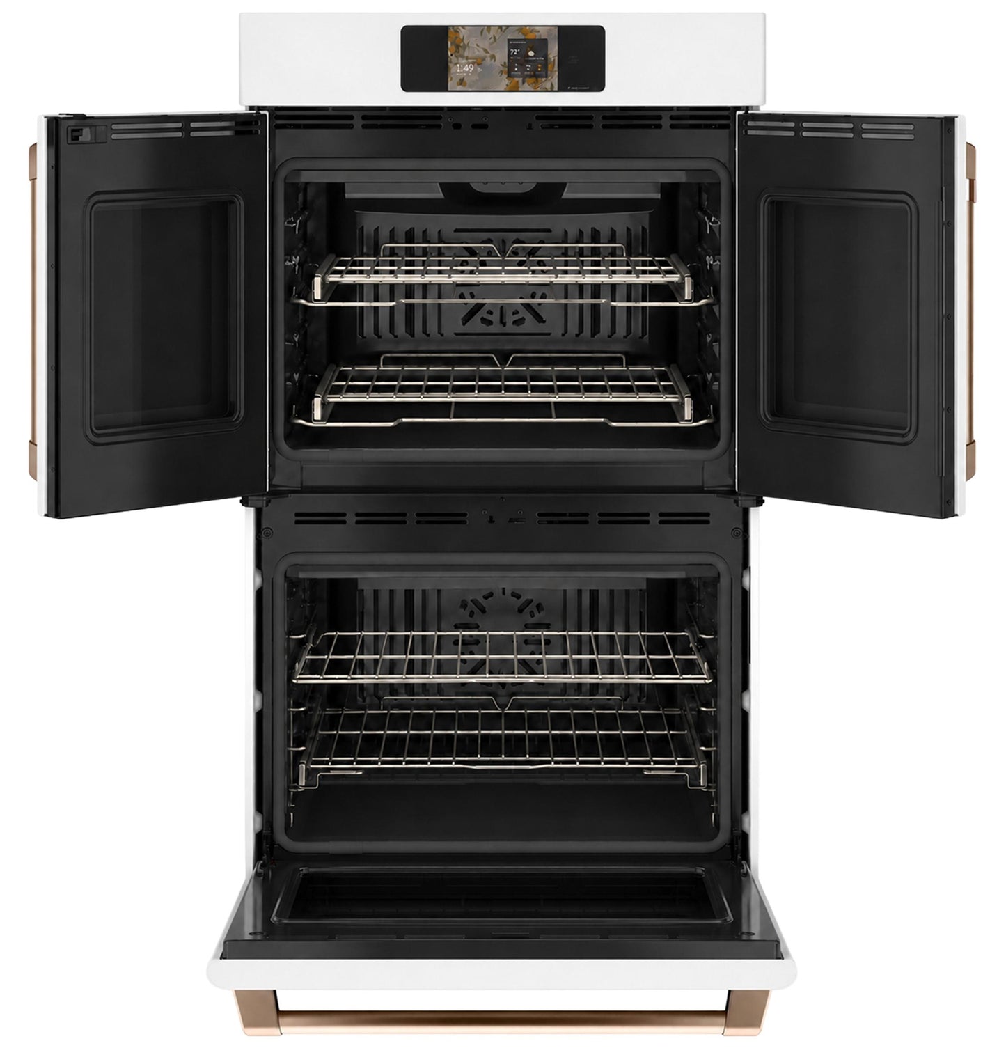 Cafe CTD90FP4ZW2 CAF(EBACK)™ Professional Series 30" Smart Built-In Convection French-Door Double Wall Oven