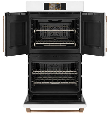 Cafe CTD90FP4ZW2 CAF(EBACK)™ Professional Series 30" Smart Built-In Convection French-Door Double Wall Oven
