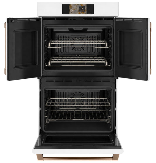 Cafe CTD90FP4ZW2 CAF(EBACK)™ Professional Series 30" Smart Built-In Convection French-Door Double Wall Oven