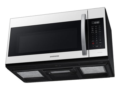 Samsung ME19CB704112 Bespoke Smart 1.9 cu. ft. Over-the-Range Microwave with Sensor Cook in White Glass